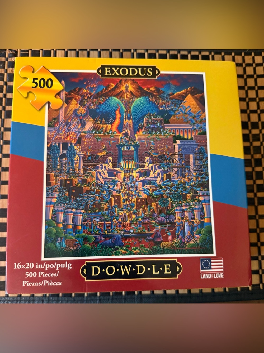 Exodus Dowdle 500-Piece Jigsaw Puzzle - Multicolor